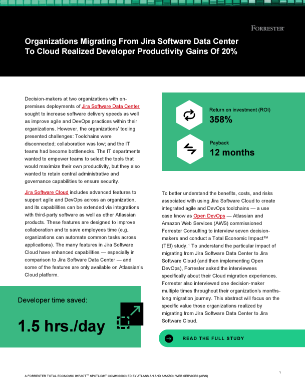 Cloud report screenshot