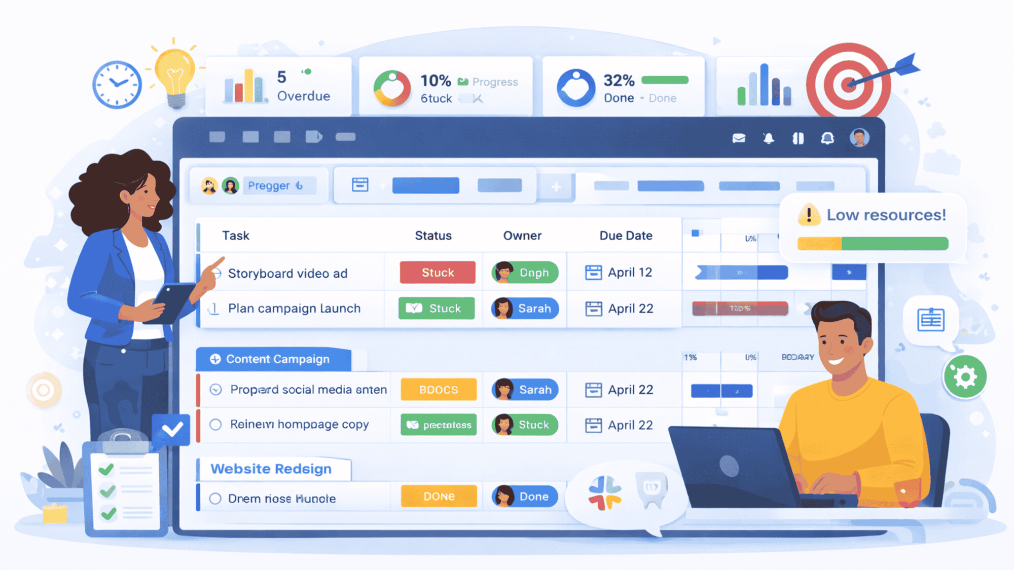 Track Progress in Real Time
