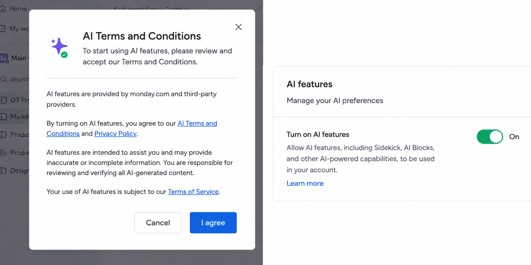 How to Enable AI on monday.com N