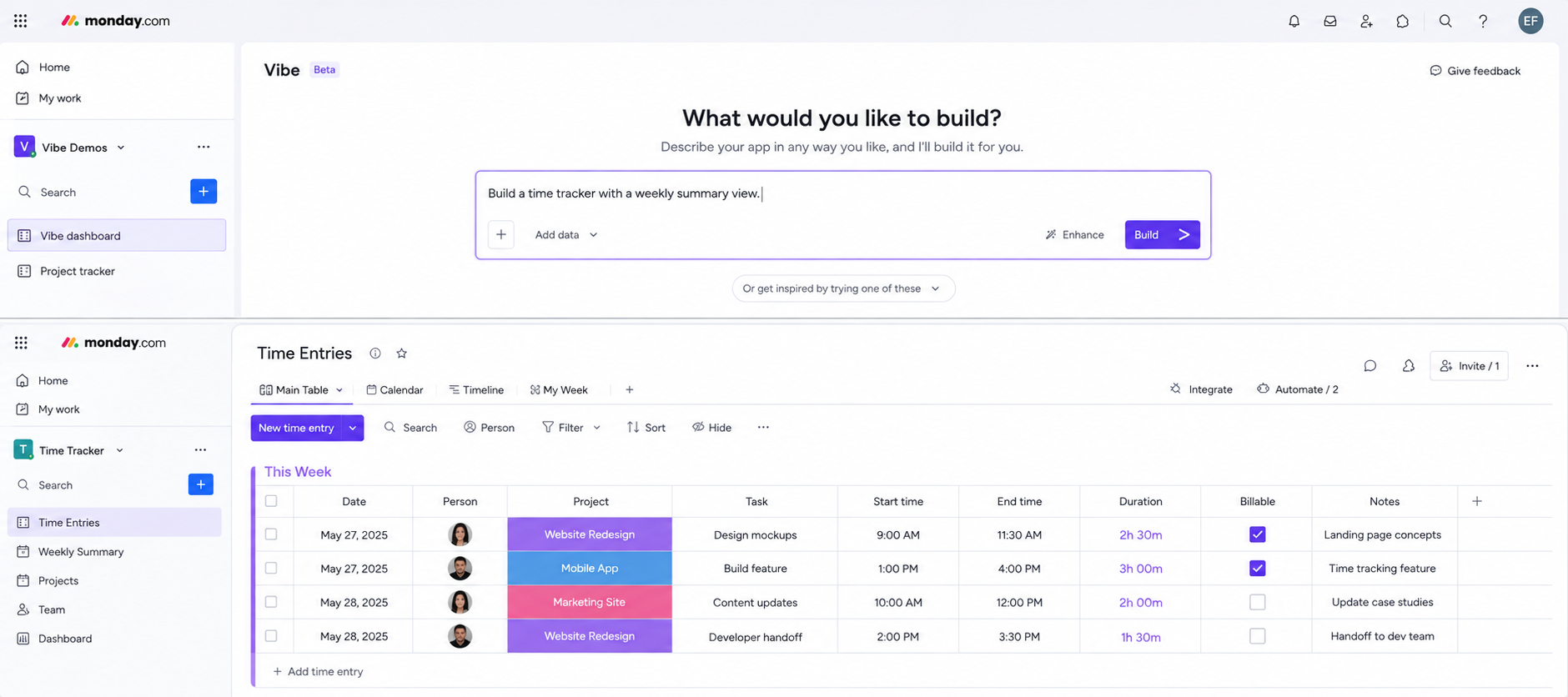 monday Vibe Build Custom Apps Fast