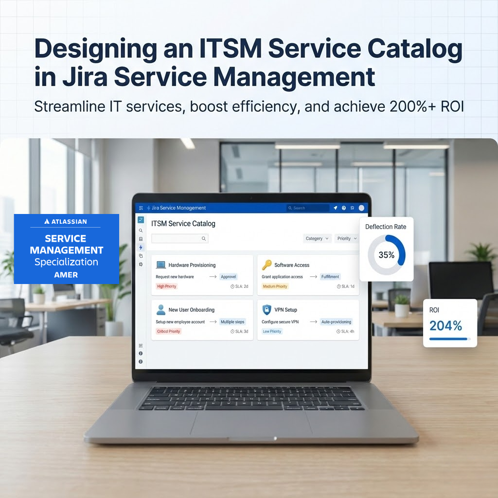 ITSM Service Catalog Design for Scalable ITSM Services