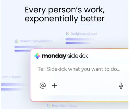 monday Sidekick 